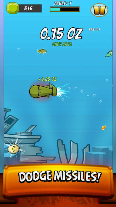 Hungry Bass Pro Game Screenshot