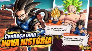 Captura de Tela do Jogo DRAGON BALL LEGENDS