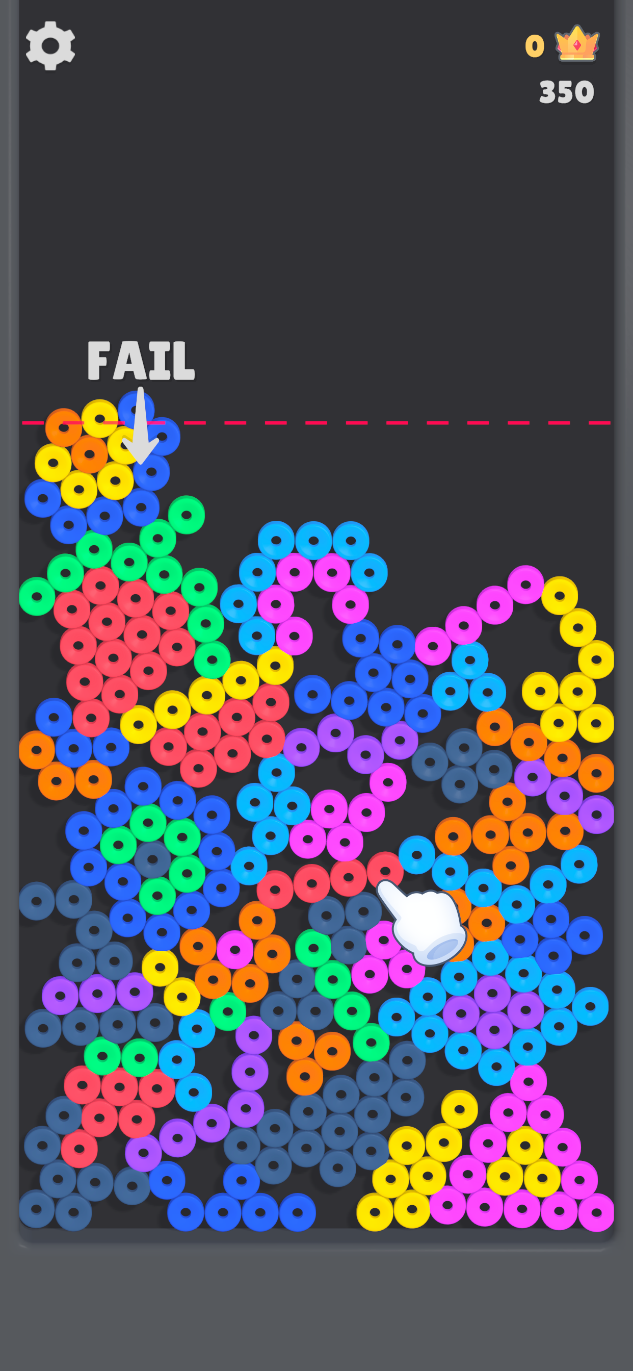 Drop Beads Game Screenshot