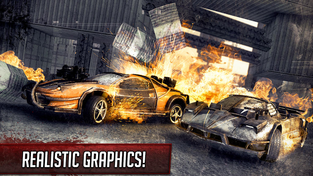 Captura de Tela do Jogo Death Race ® - Shooter Game