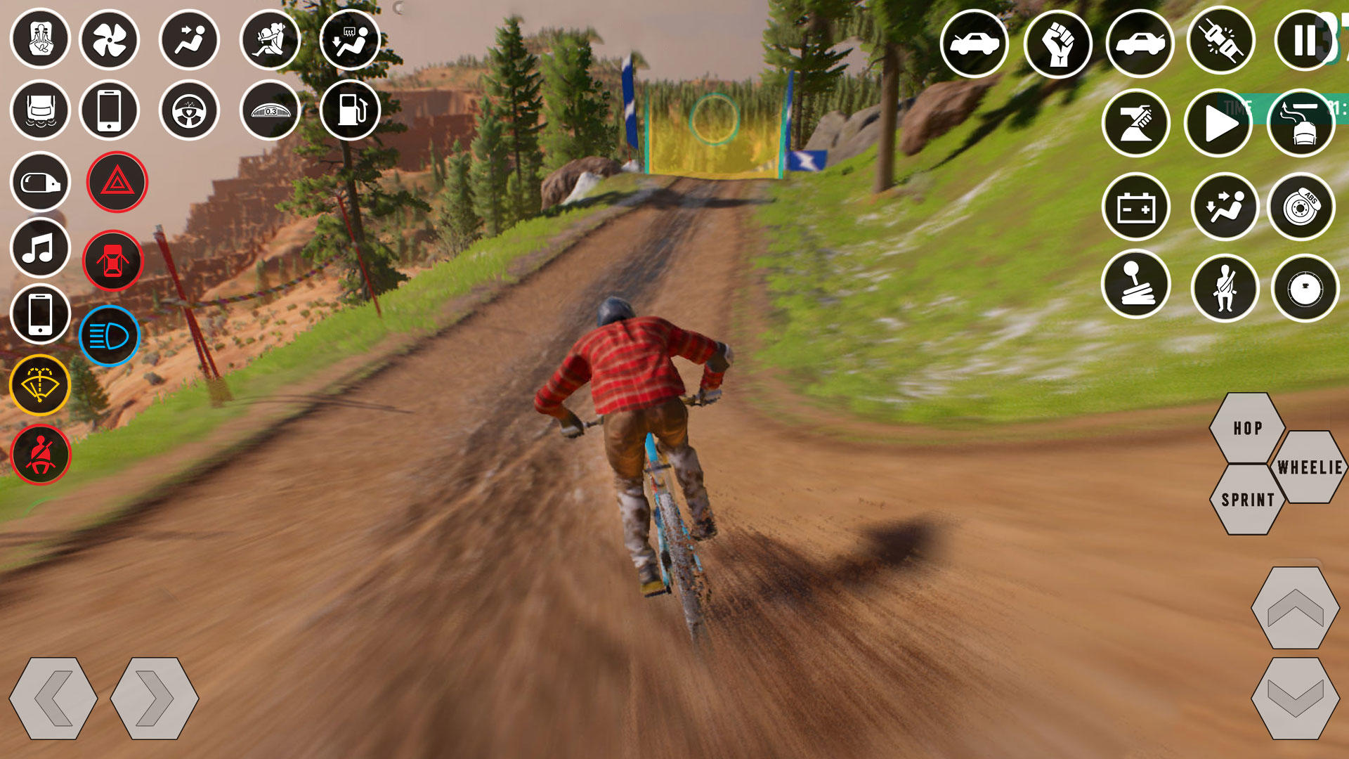 Bmx Cycle:Bicycle Stunt Game Game Screenshot