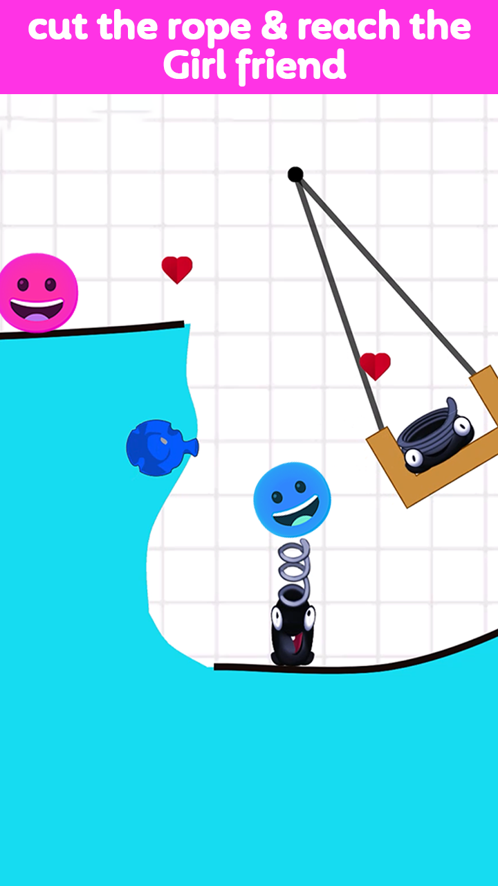 Rope Cut Balls Game Screenshot