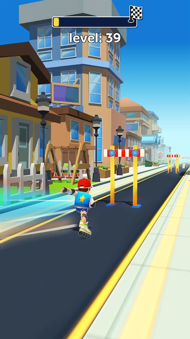 Roller Skating 3D screenshot game
