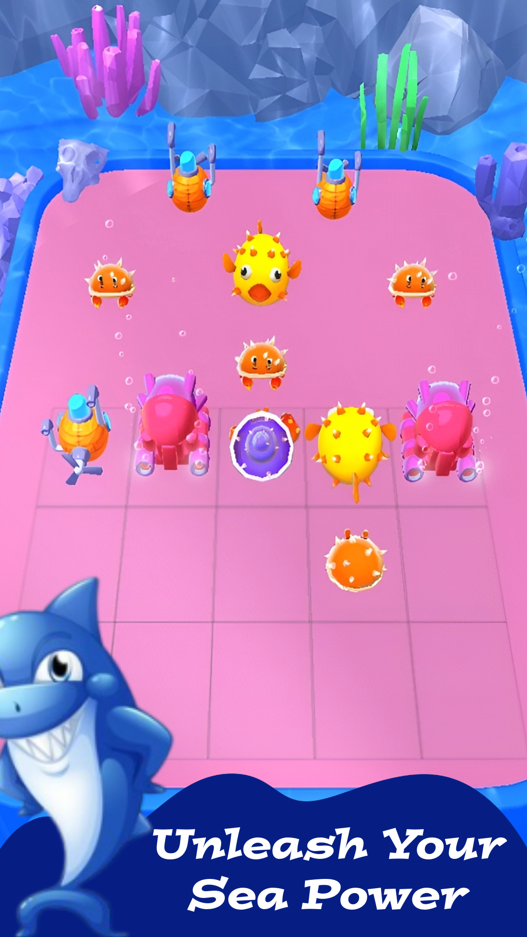 Fish Merge - Sea Monsters Game Screenshot
