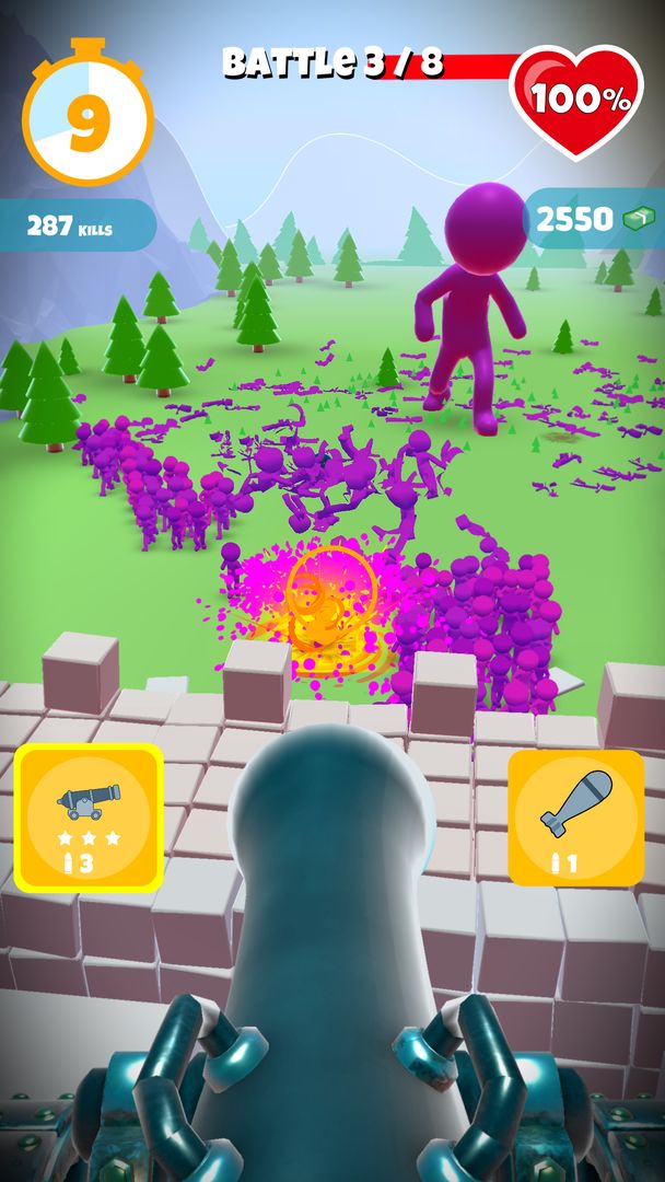 Crowd Defense screenshot game