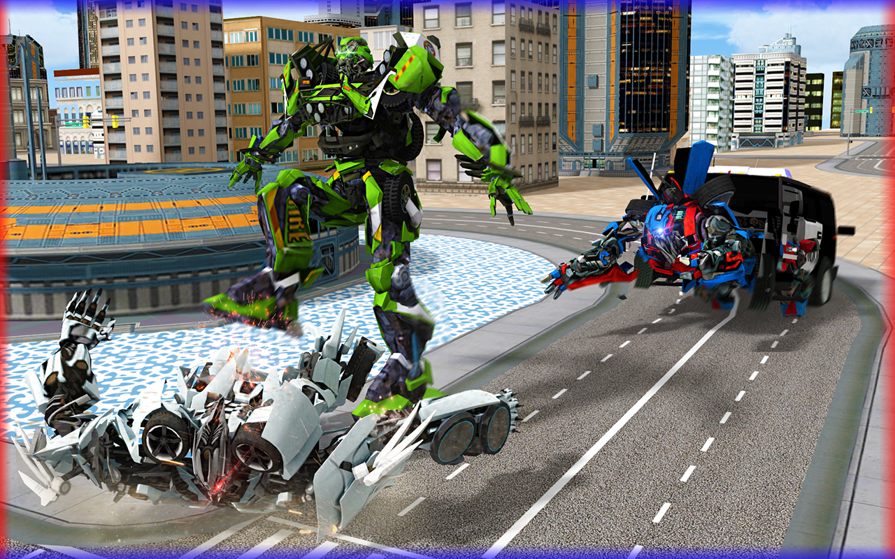 Screenshot 7 of Police Robot Transformation - Prison Escape 1.3.1