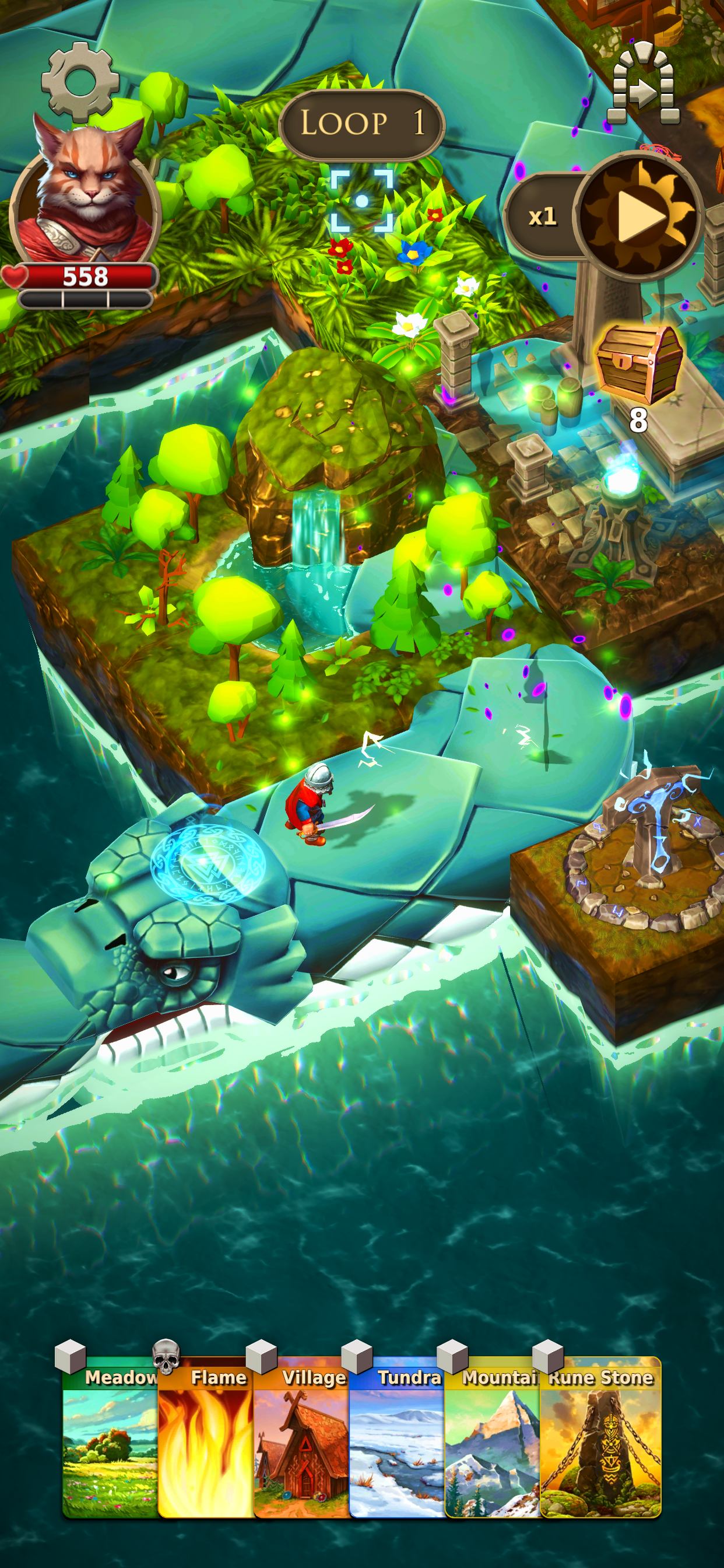 Скриншот игры Cat Viking - Ragnarok Loop