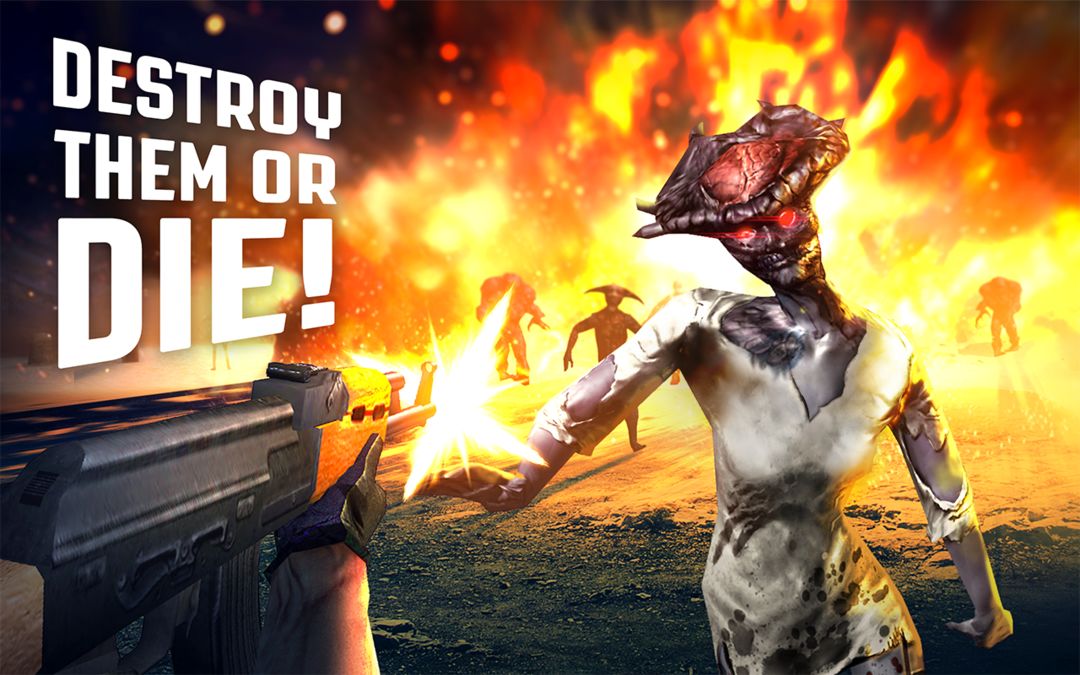 Zombie Terror 3D: FPS Survival screenshot game