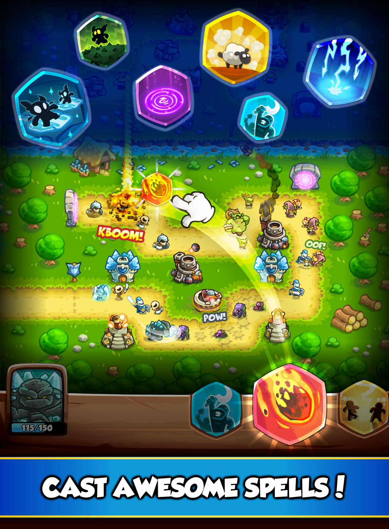 Screenshot of Battle Towers: Defense TD Game