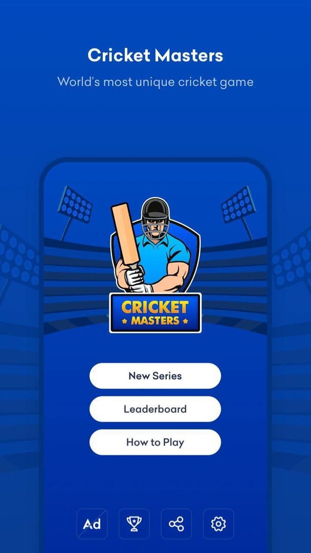 Screenshot of Cricket Masters 2020 - Game of Captain Strategy