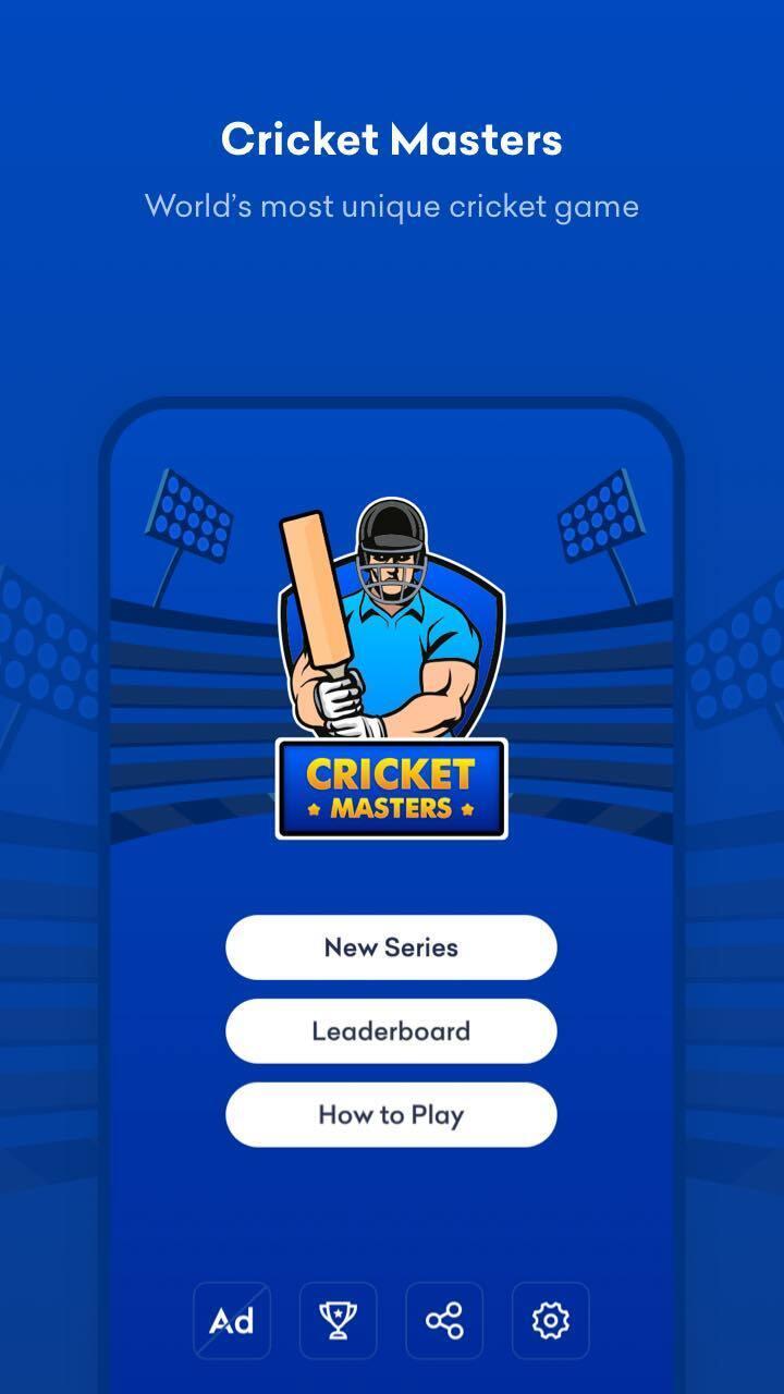 Cricket Masters 2020 - Game of Captain Strategy Game Screenshot