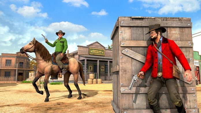 Jogo de tiro ao cowboy do oeste selvagem versão móvel andróide iOS apk  baixar gratuitamente-TapTap