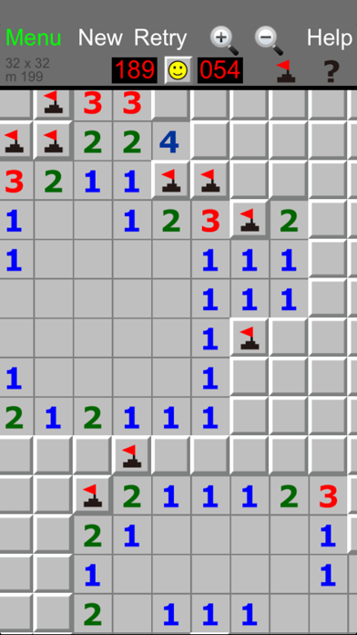 Minesweeper pico Game Screenshot