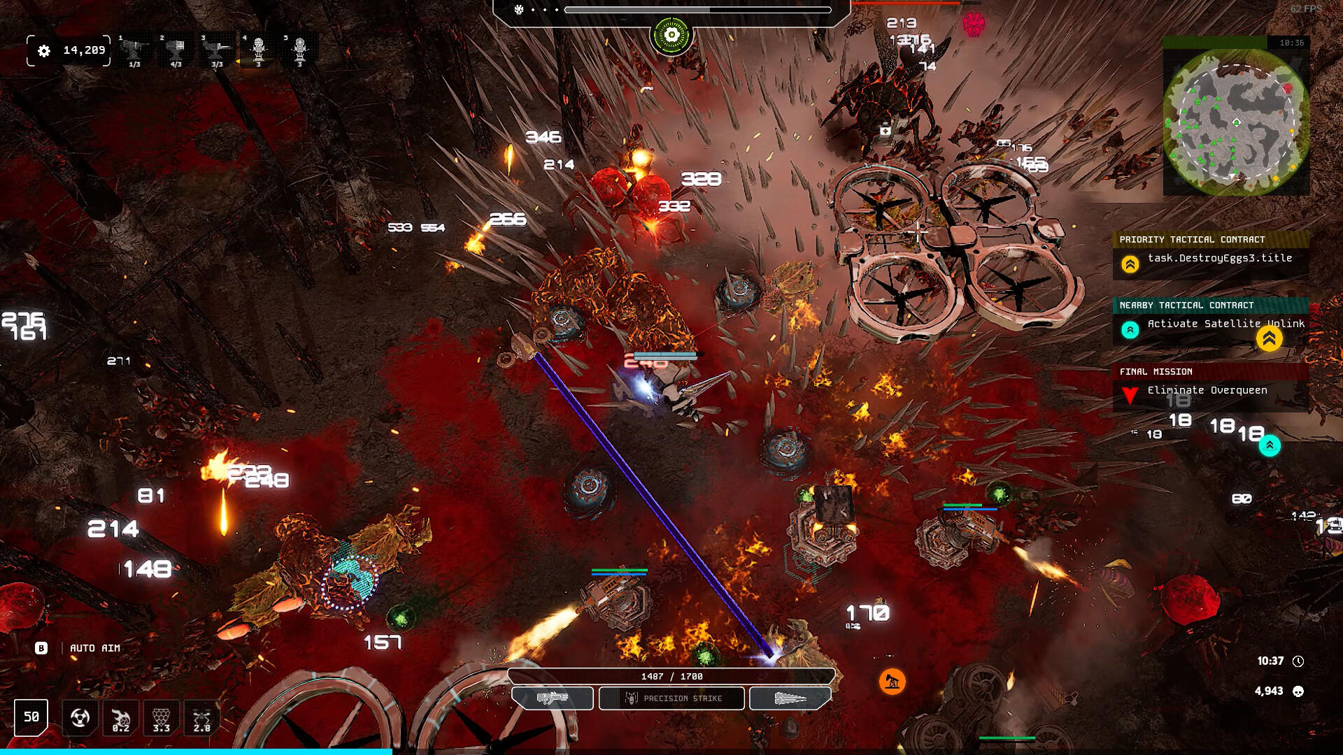 Iron Core: Mech Survivor Game Screenshot