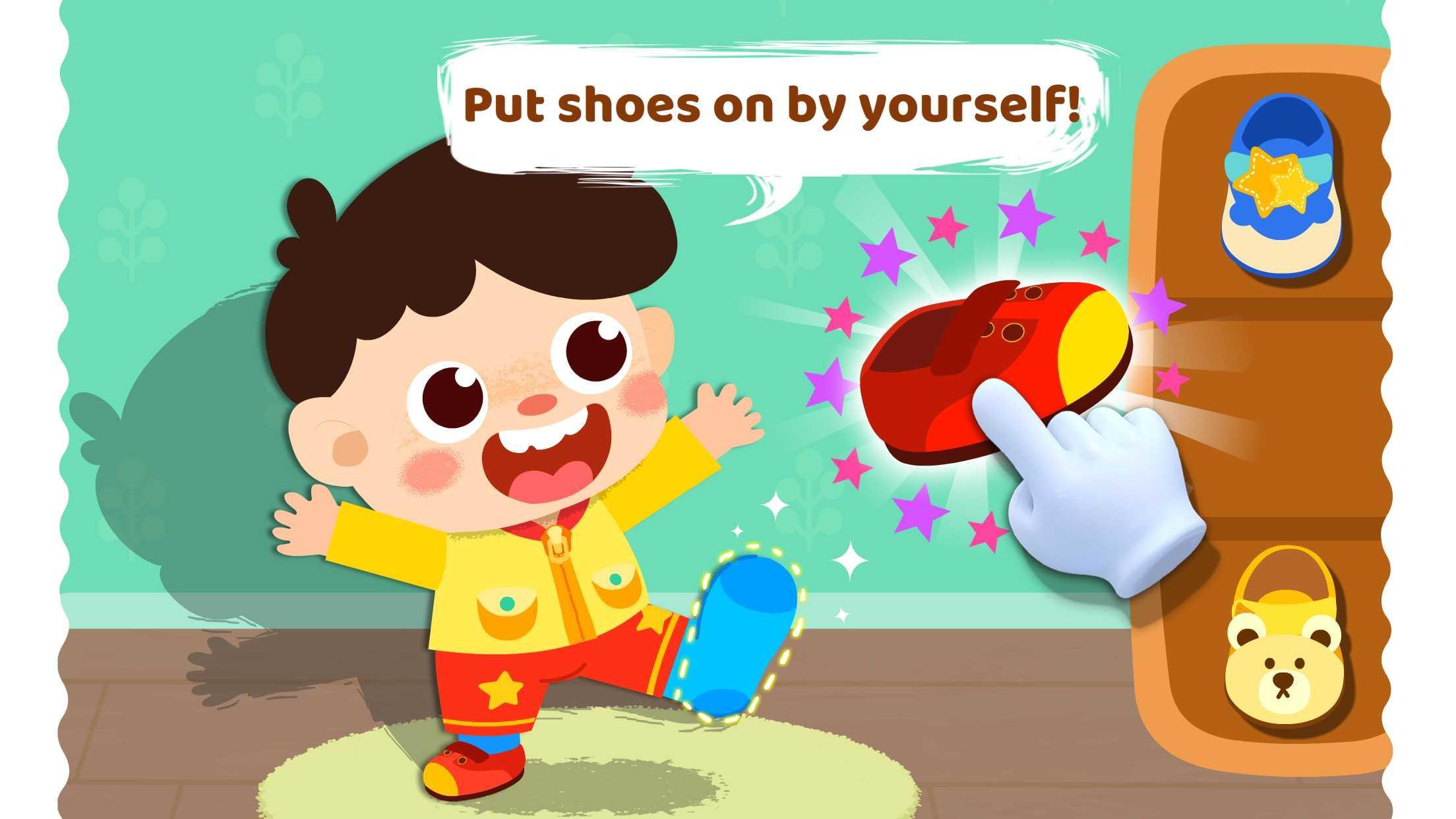 Baby Panda's Daily Habits Game Screenshot