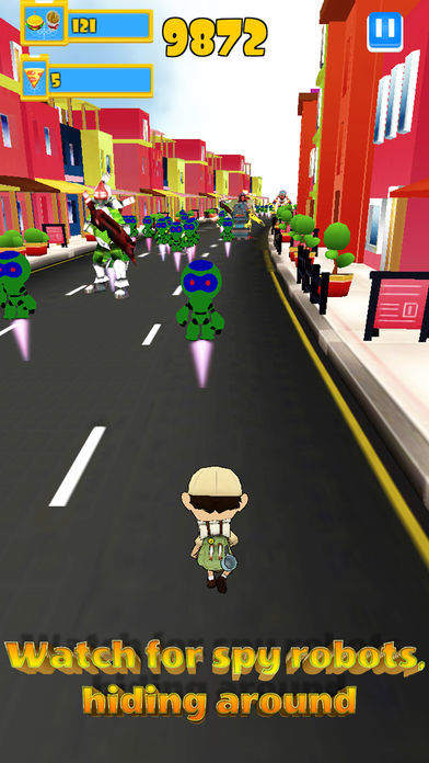 Robot Clash Run - Fun Endless Runner Arcade Game! ภาพหน้าจอเกม
