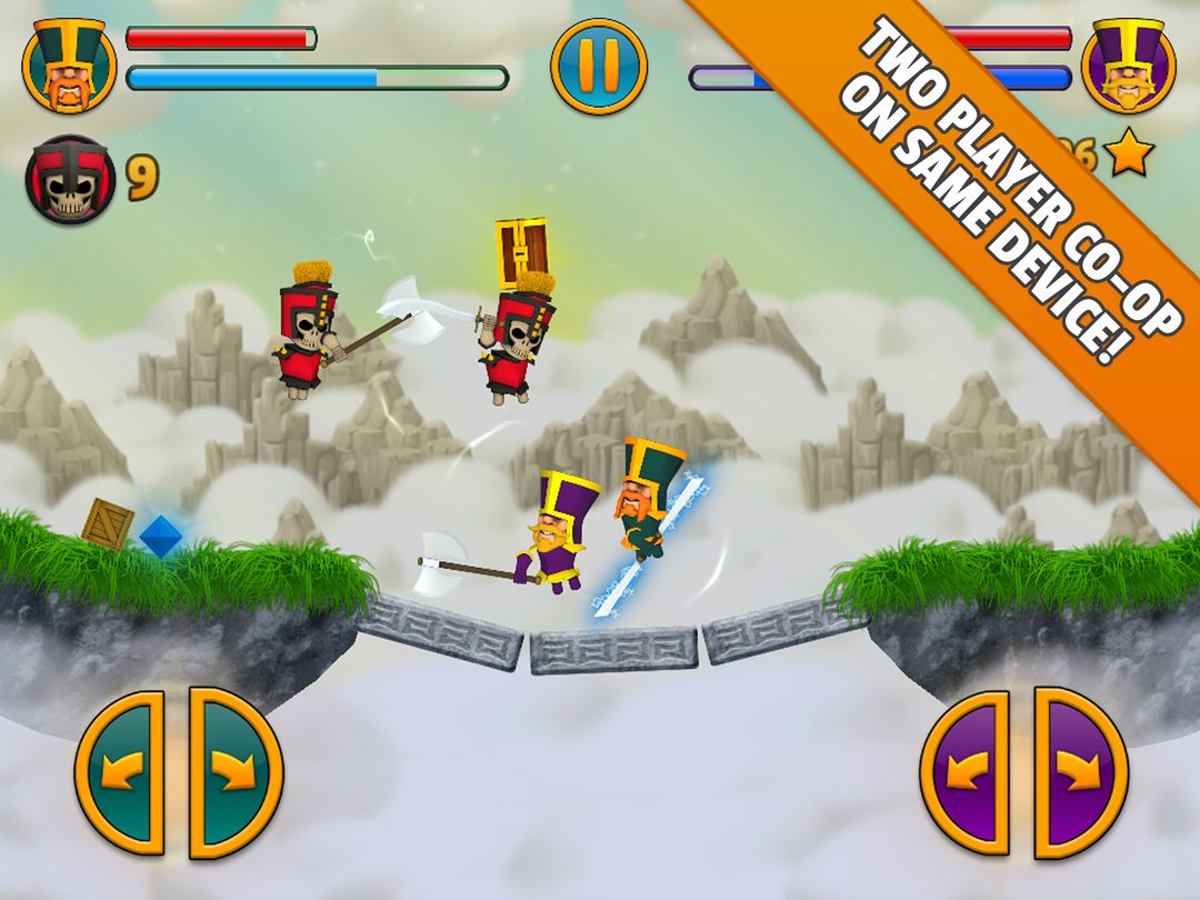Screenshot of Cloud Knights