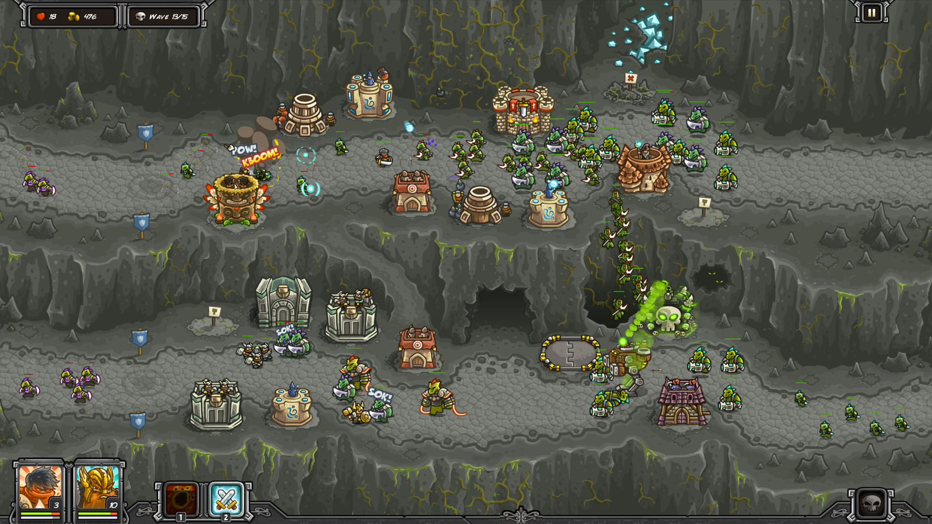 Kingdom Rush Frontiers - Tower Defense Game Screenshot