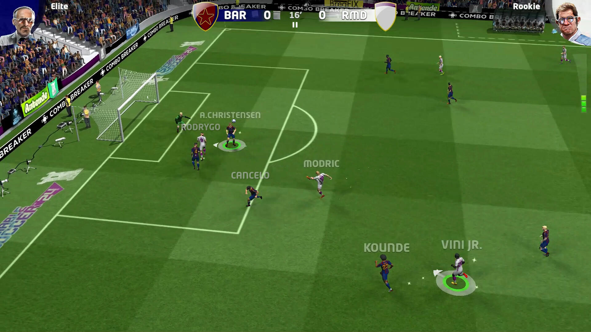 Sociable Soccer 24 게임 스크린 샷
