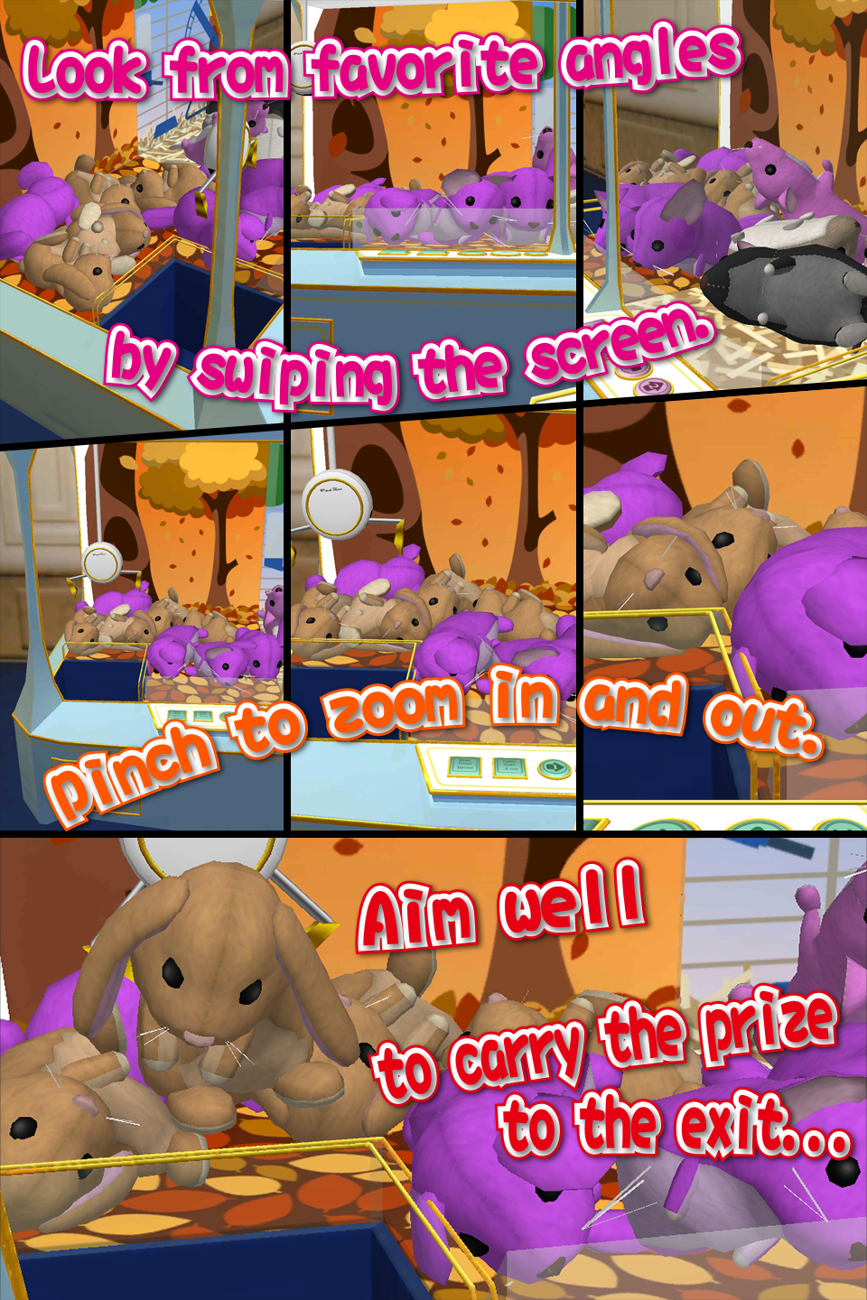 Claw Crane Little Pets Game Screenshot