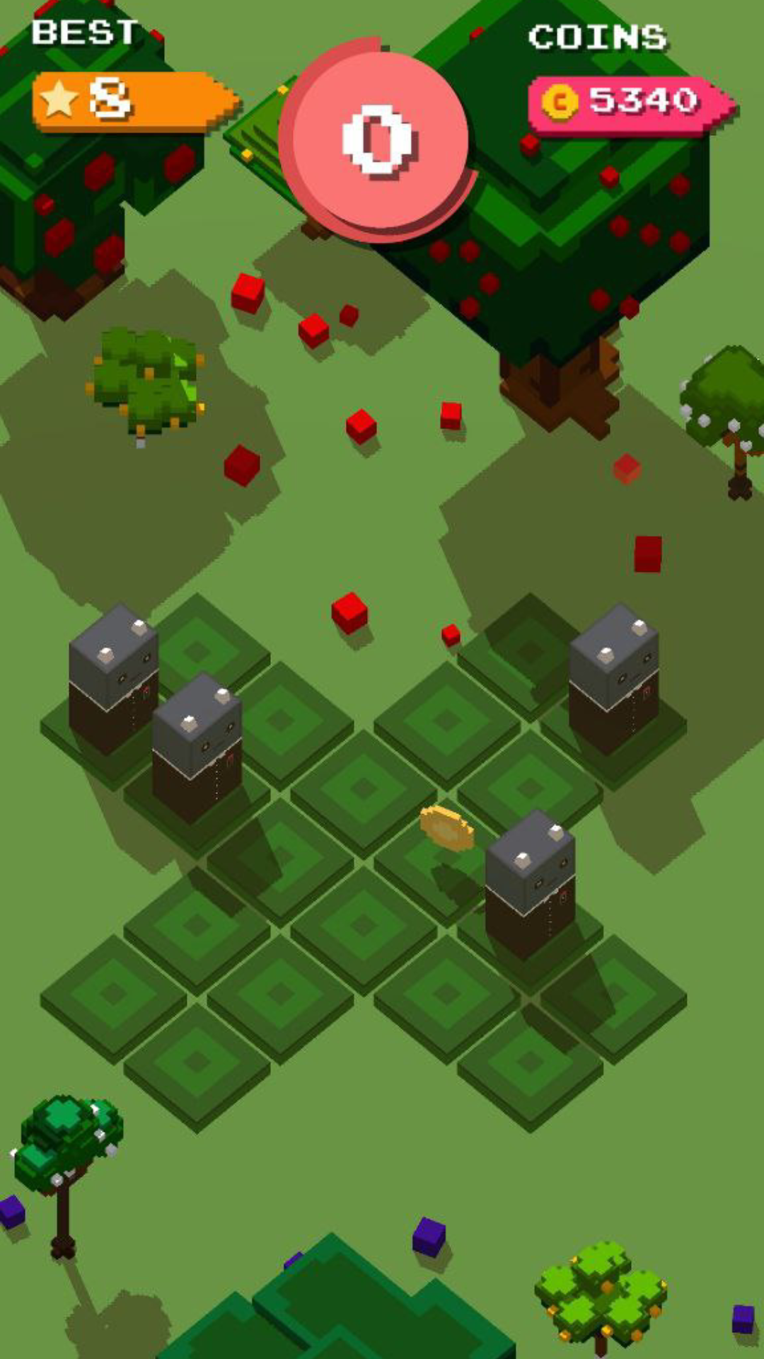 Captura de Tela do Jogo Puzzle Square Monster Tiles