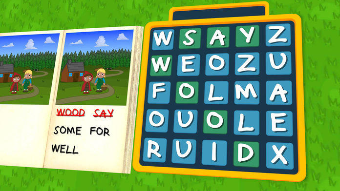 Storybook Wordsearch - Red Riding Hood Game Screenshot
