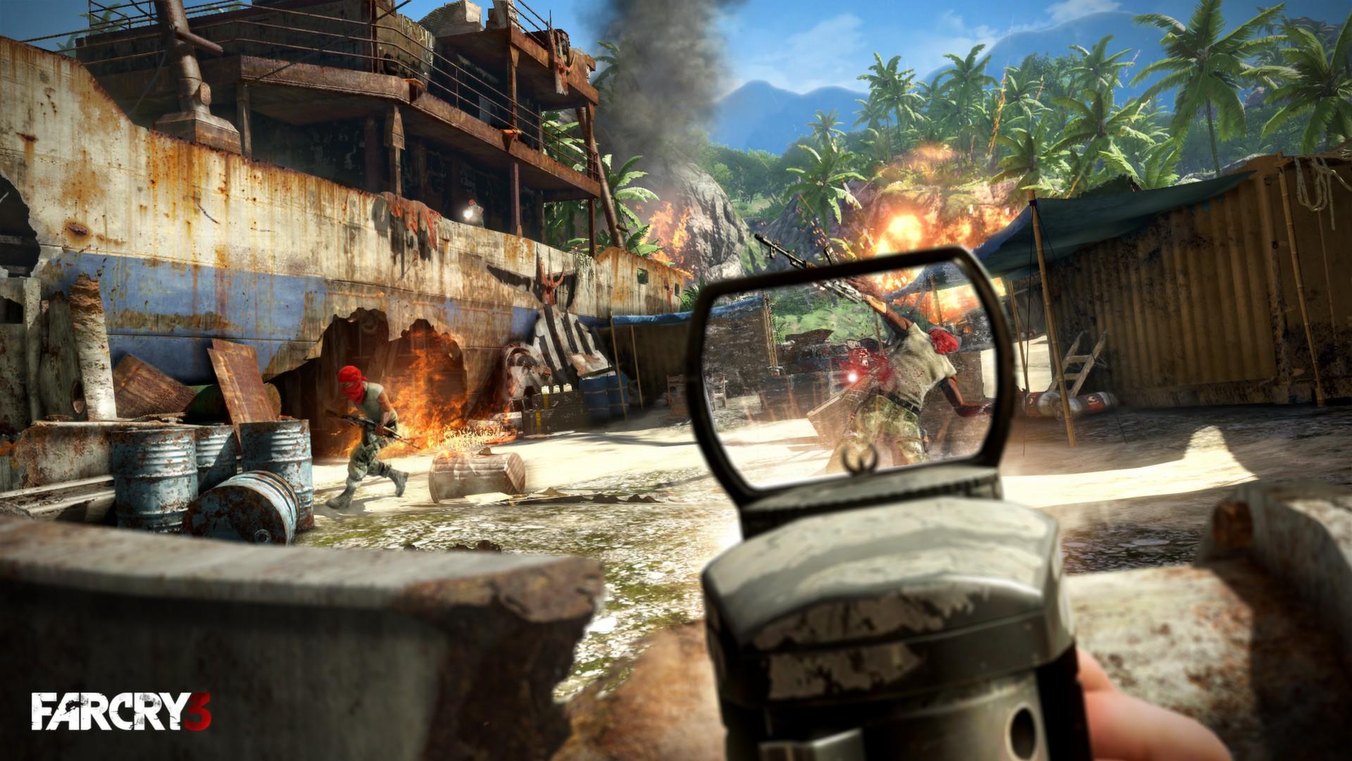 Far Cry 3 ภาพหน้าจอเกม