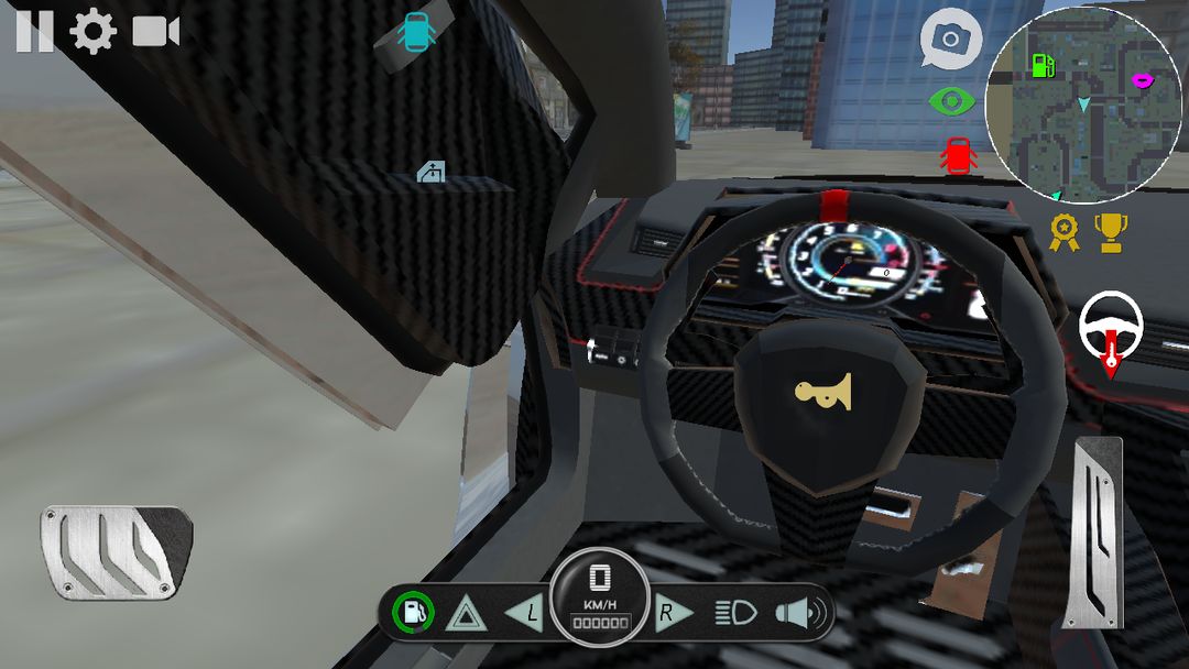 Car Simulator Veneno 게임 스크린 샷