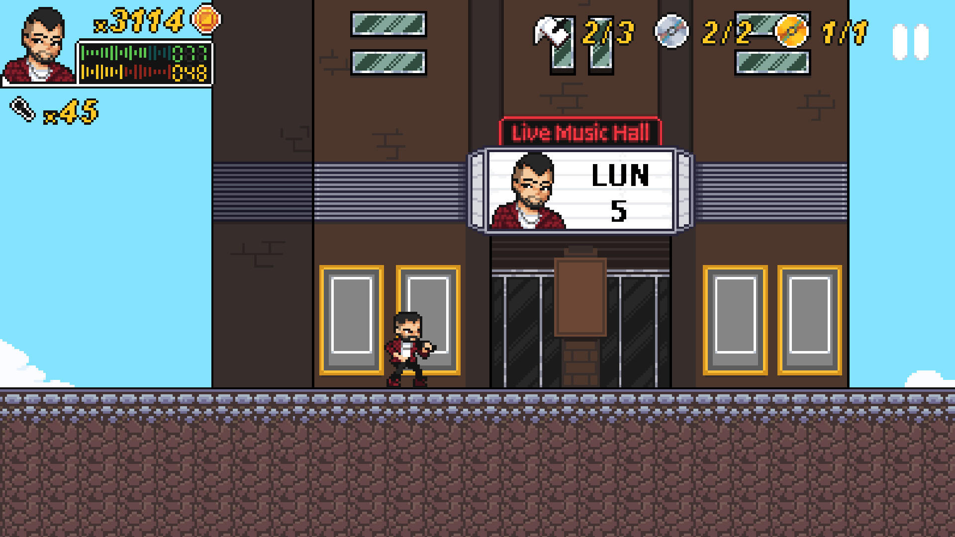 Screenshot of Rap Attack!