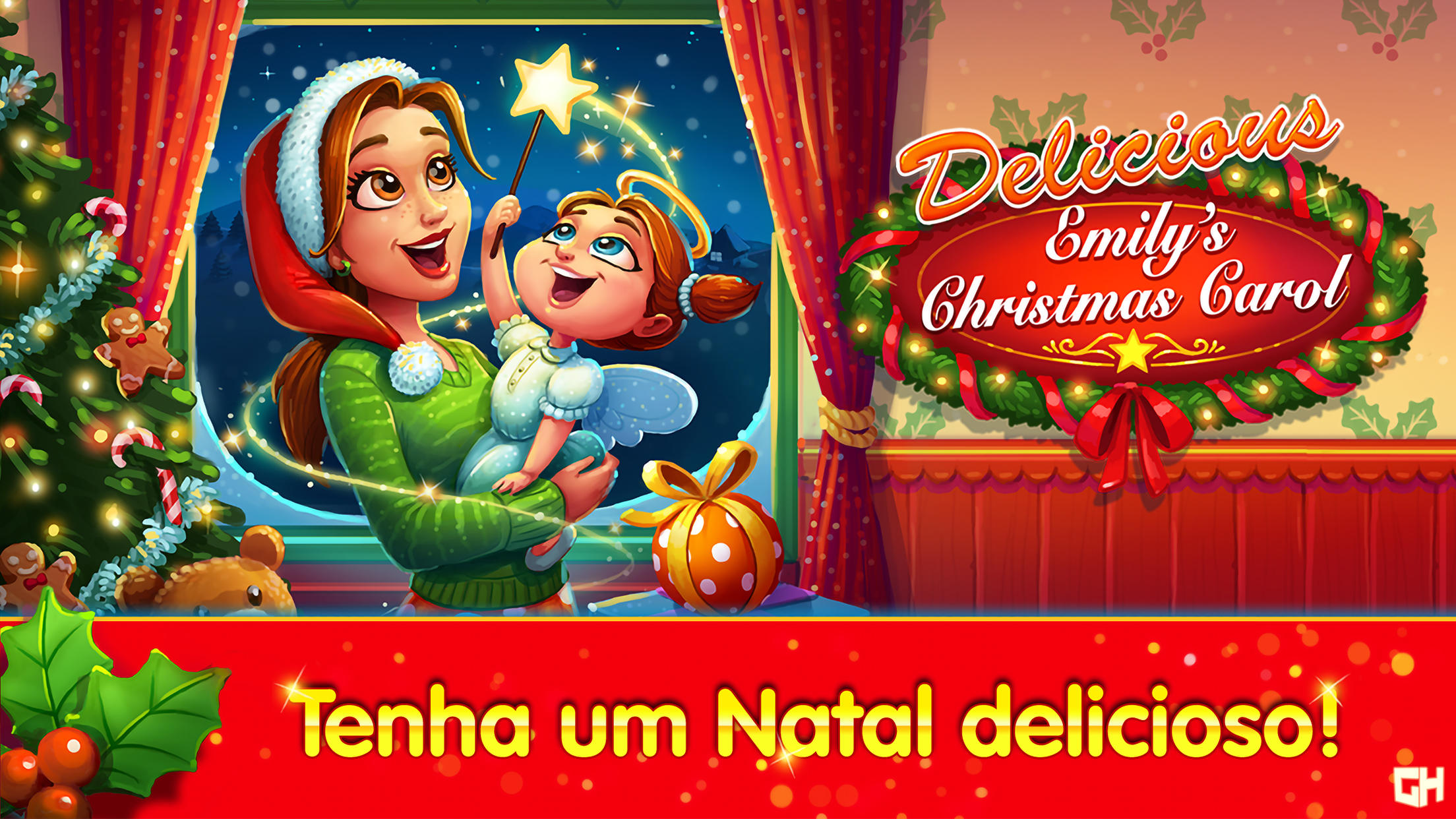 Captura de Tela do Jogo Delicious - Christmas Carol