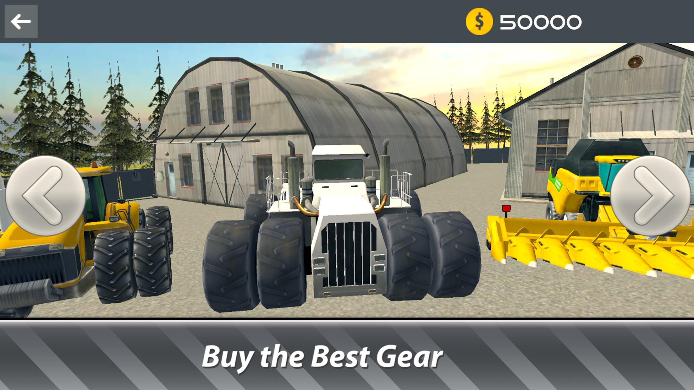 Big Machines Simulator: Farmin Game Screenshot