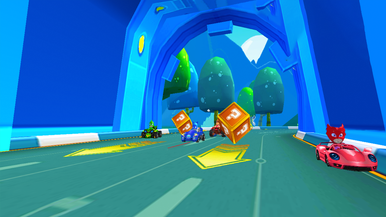 PJ Masks Rush: Kart Racing ゲームのスクリーンショット