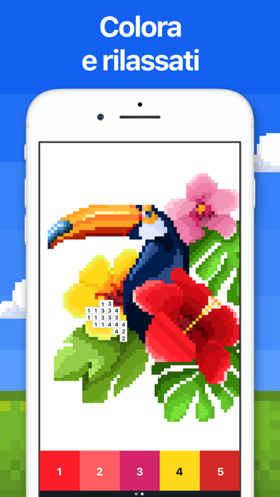 Pixel Art Colorare versione mobile Android iOS apk scarica gratis-TapTap