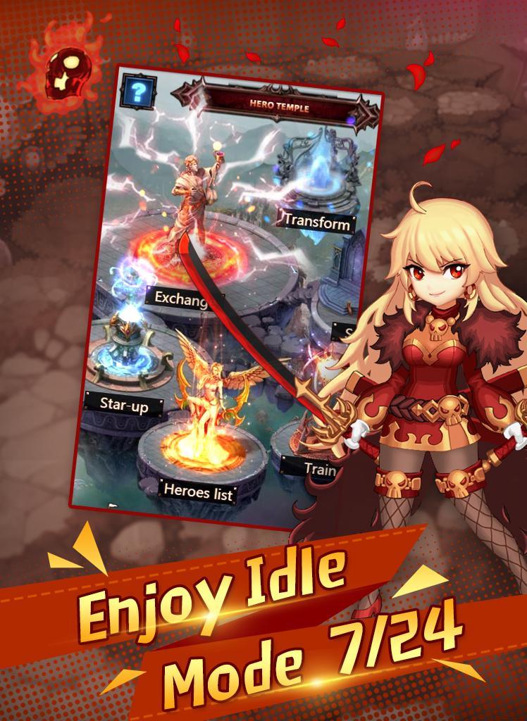 Скриншот игры Shadow Legend - Endless Challe