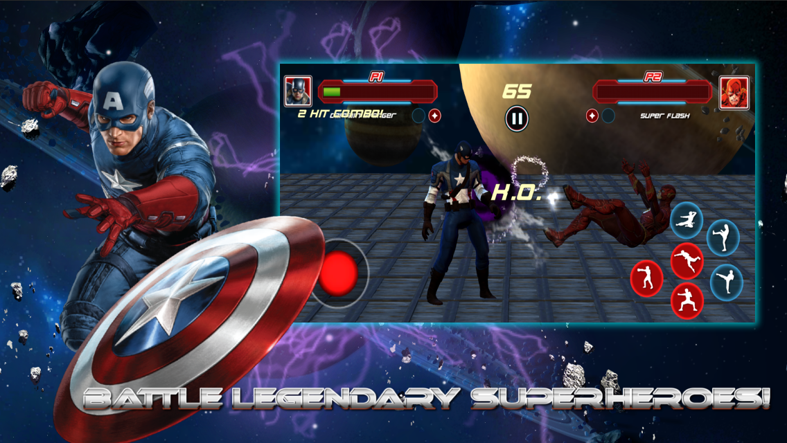 Immortal Gods 2: Grand Superhero Arena Ring Battle Game Screenshot