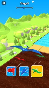Dino Ninja Race Game Screenshot