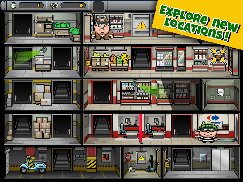 Bob The Robber 4 ภาพหน้าจอเกม