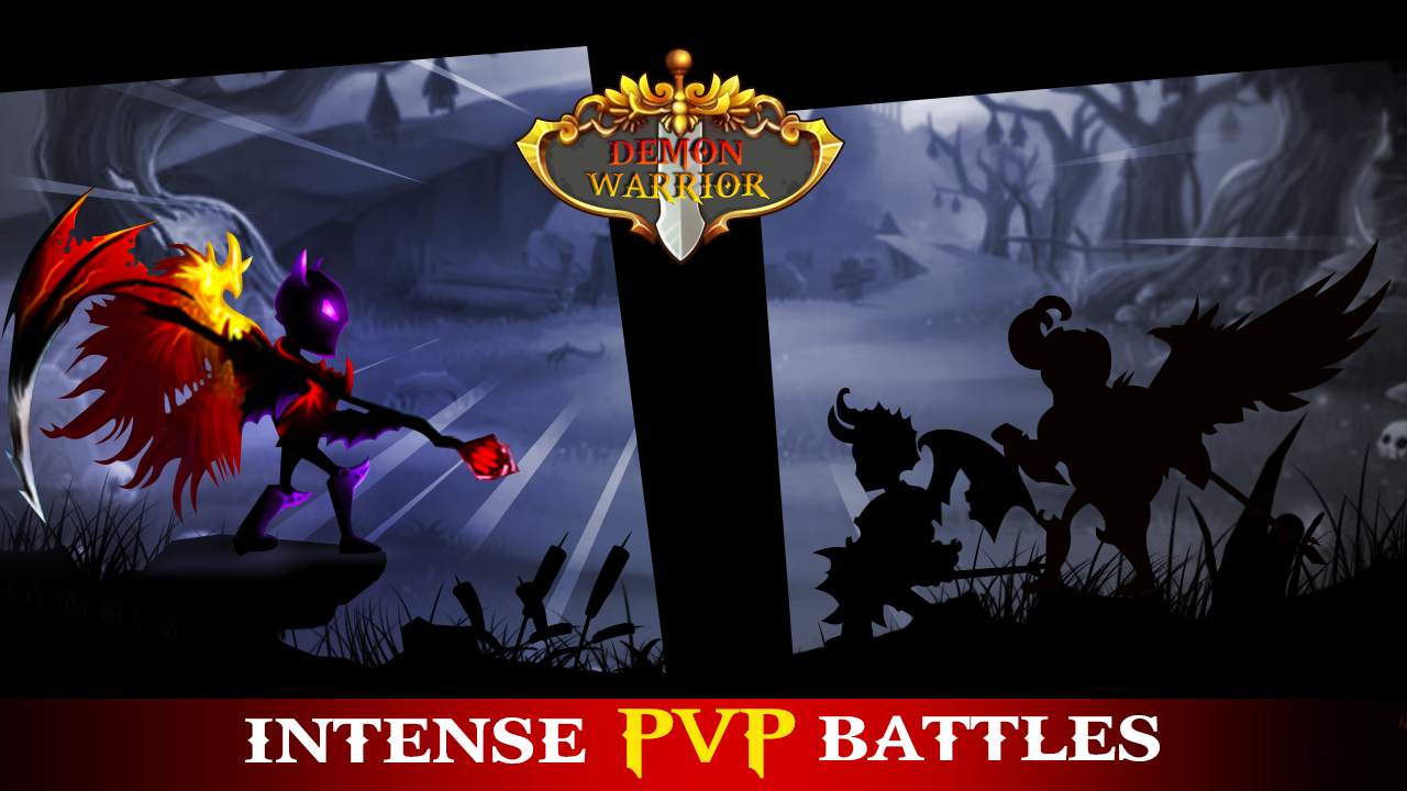 Demon Warrior: Stickman Shadow Game Screenshot