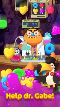 Sugar Monster Blast Game Screenshot