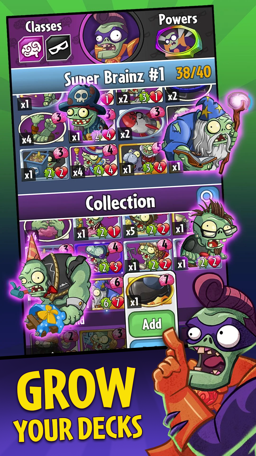 Plants vs. Zombies™ Heroes Game Screenshot
