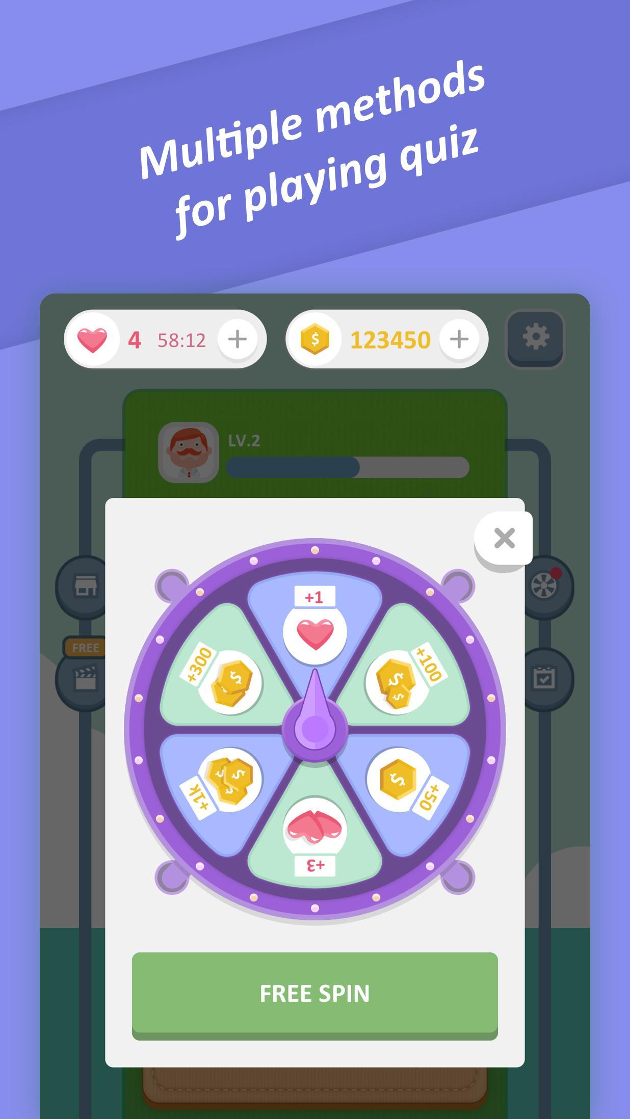 Скриншот игры Bible Trivia Quiz - Free Bible Game