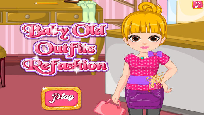 Make Up Baby And Old Outfits Refashion 게임 스크린 샷