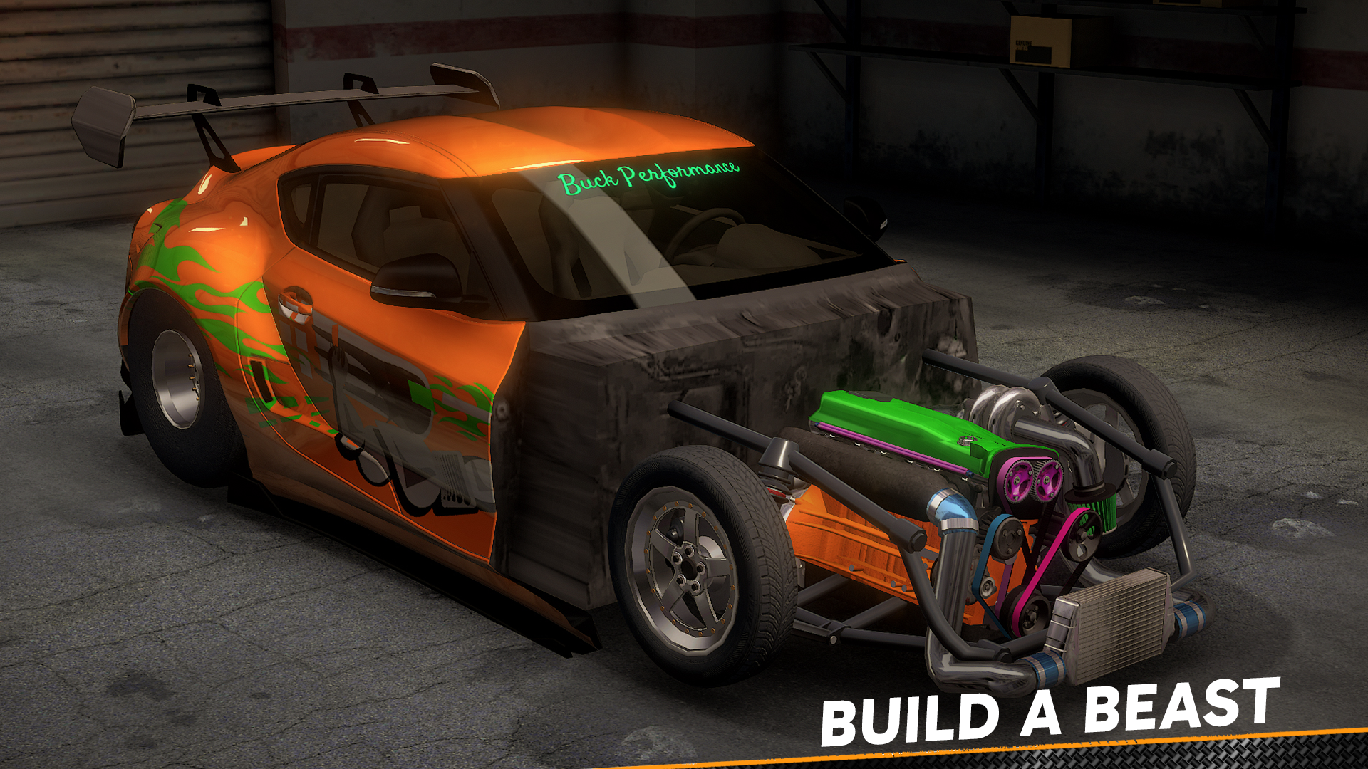 No Limit Drag Racing 2 Game Screenshot