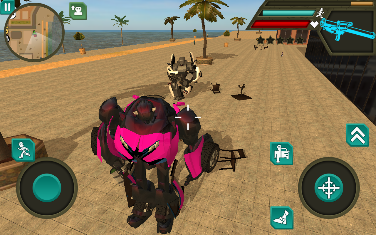 X Robot Game Screenshot