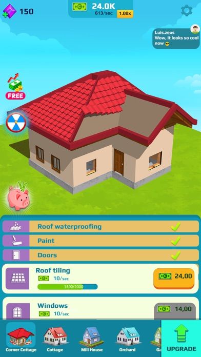 Screenshot of Idle Home Makeover