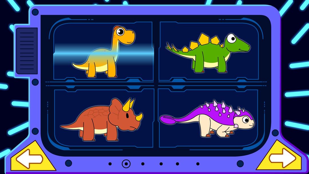恐龍樂園 - 兒童教育遊戲 - 寶寶巴士遊戲截圖