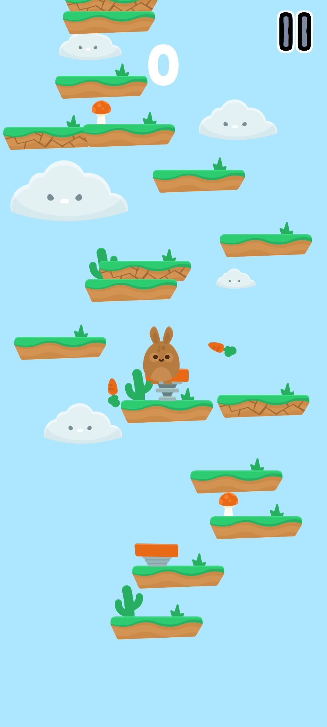 Captura de Tela do Jogo Rabbit Jump