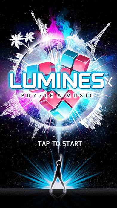 Screenshot 1 of LUMINES PUZZLE AND MUSIC 