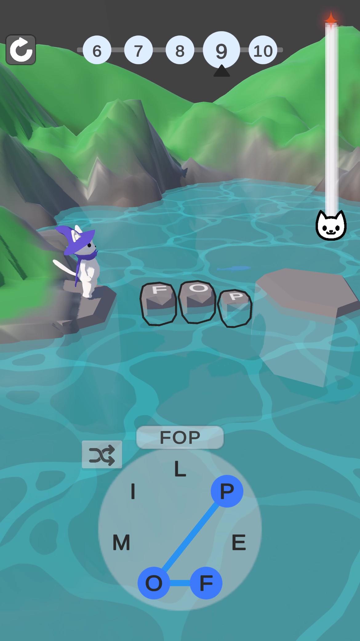 Spell Cat Game Screenshot