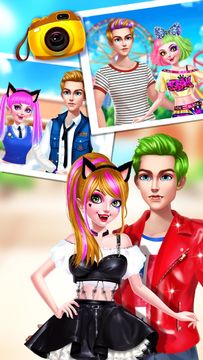 Vampire Girl Dress Up Game Screenshot